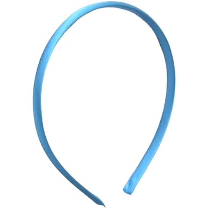 Daphne Satin Hair Band For Girls - Blue - Image 1